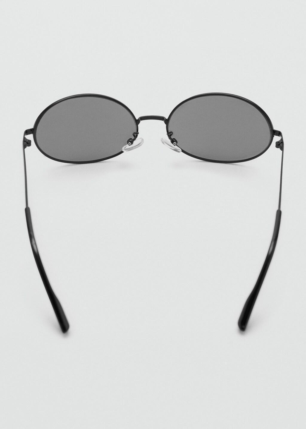 BLACK Metallic frame sunglasses, Black, large image number 1