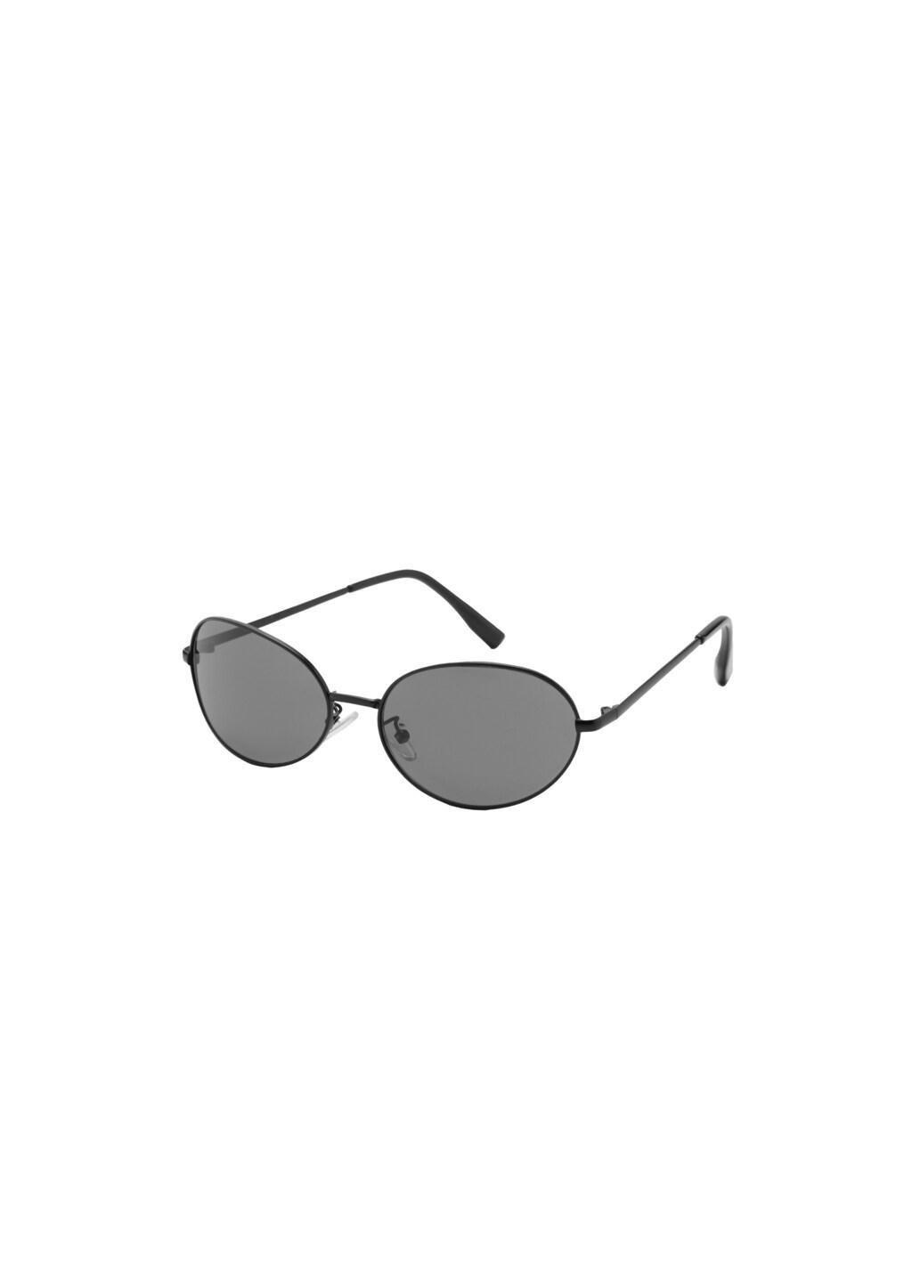 BLACK Metallic frame sunglasses, Black, large image number 2