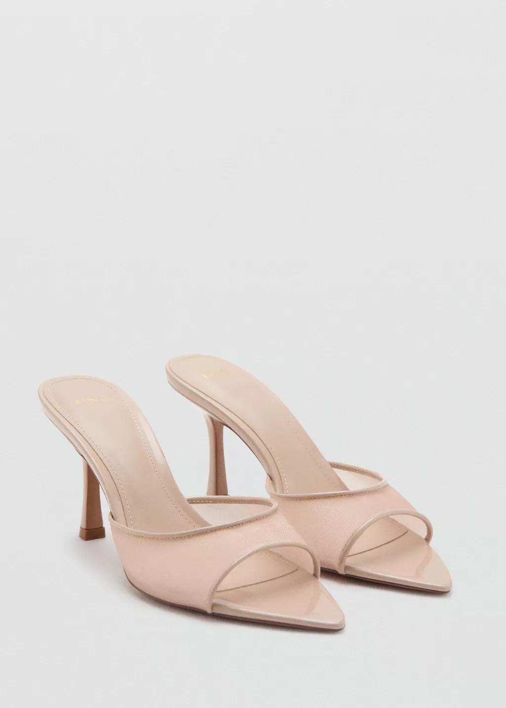 Pink Lt Pastel Pointed Heel Sandals, 0201_80, large image number 0