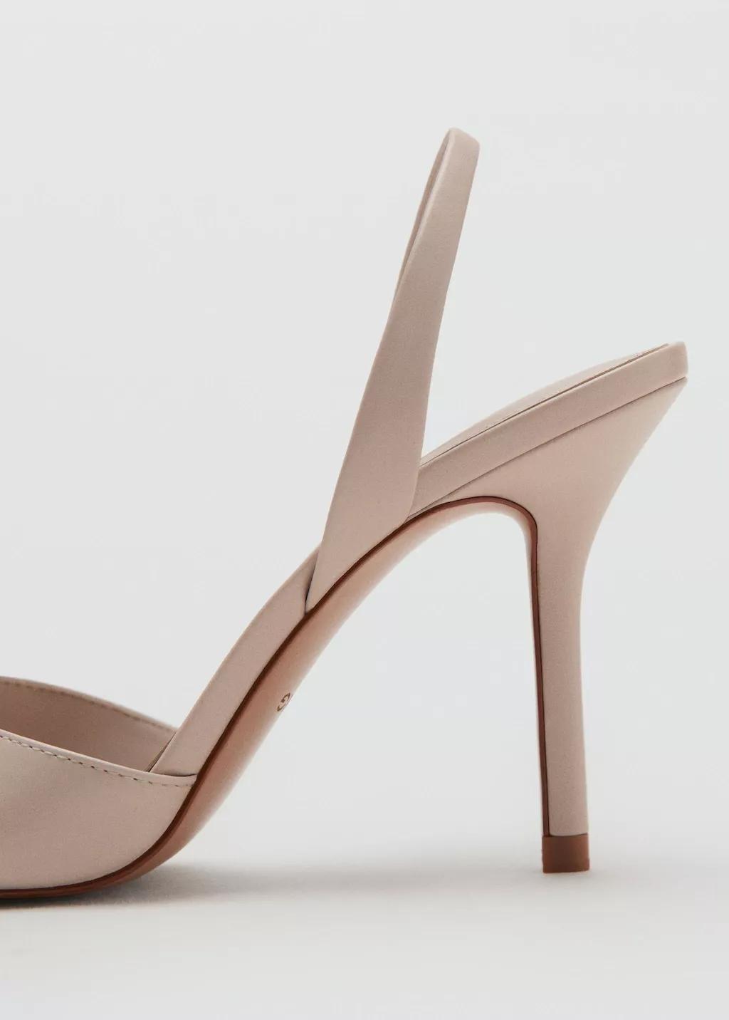 Pink Lt Pastel Strappy Heeled Sandals With Bow Detail, 0201_80, large image number 1