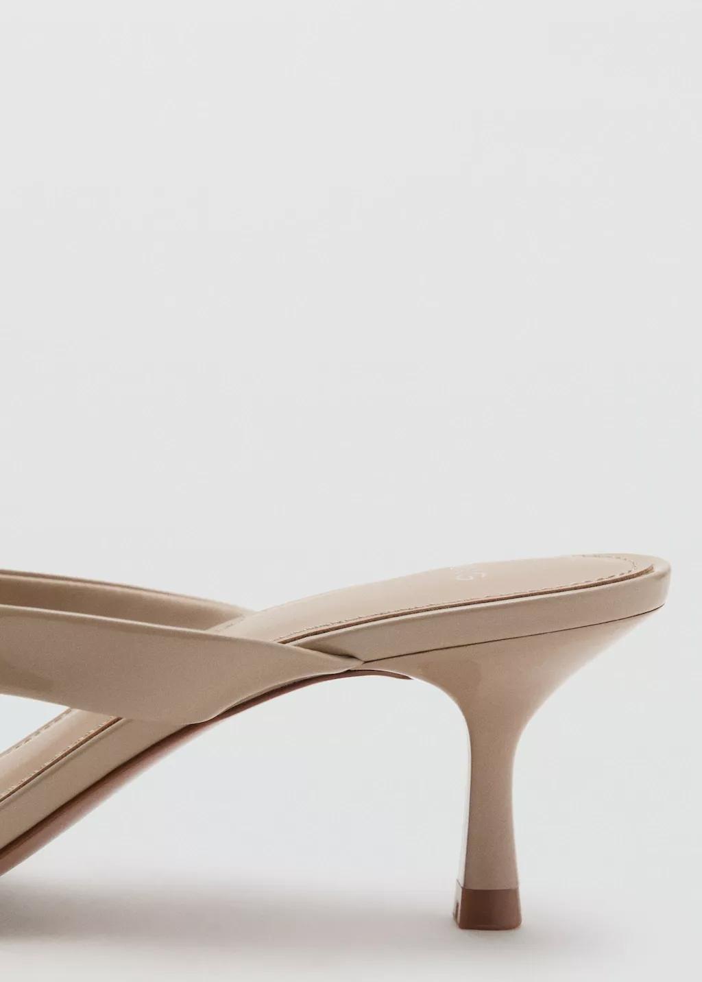 Brown Lt Pastel Strappy Heeled Sandals, 0201_TA, large image number 2