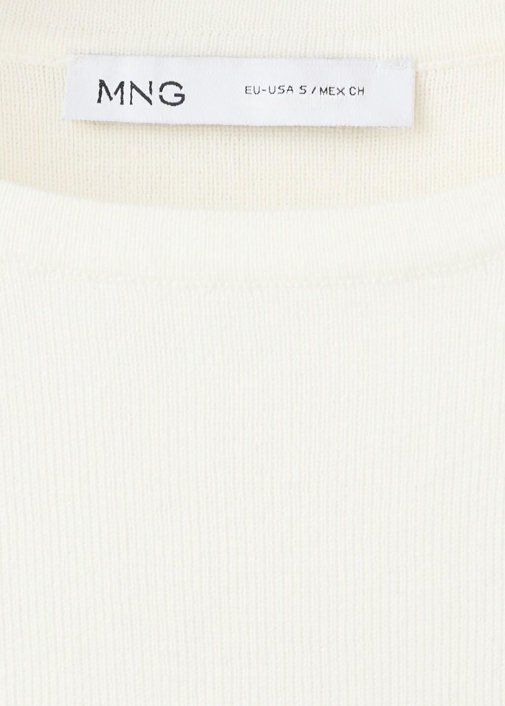 LIGHT BEIGE Fine knit boat neck top, Light Beige, large image number 1