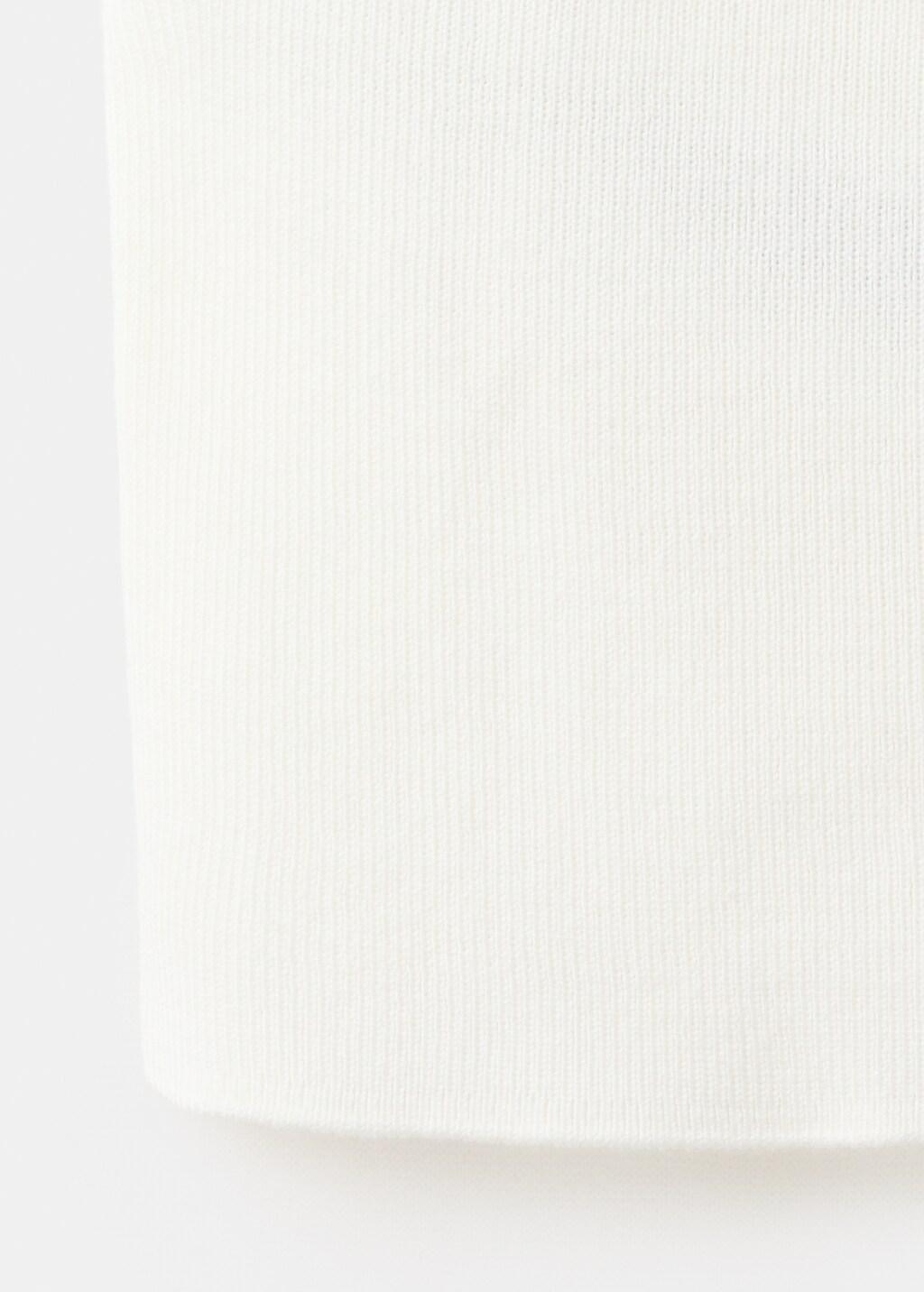 LIGHT BEIGE Fine knit boat neck top, Light Beige, large image number 5