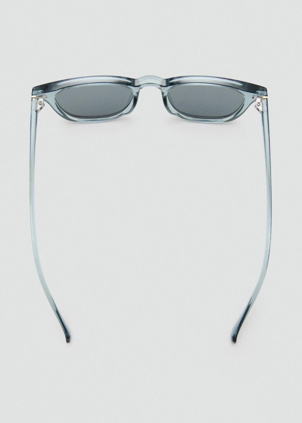 Grey Round-Framed Sunglasses, Grey, large image number 1