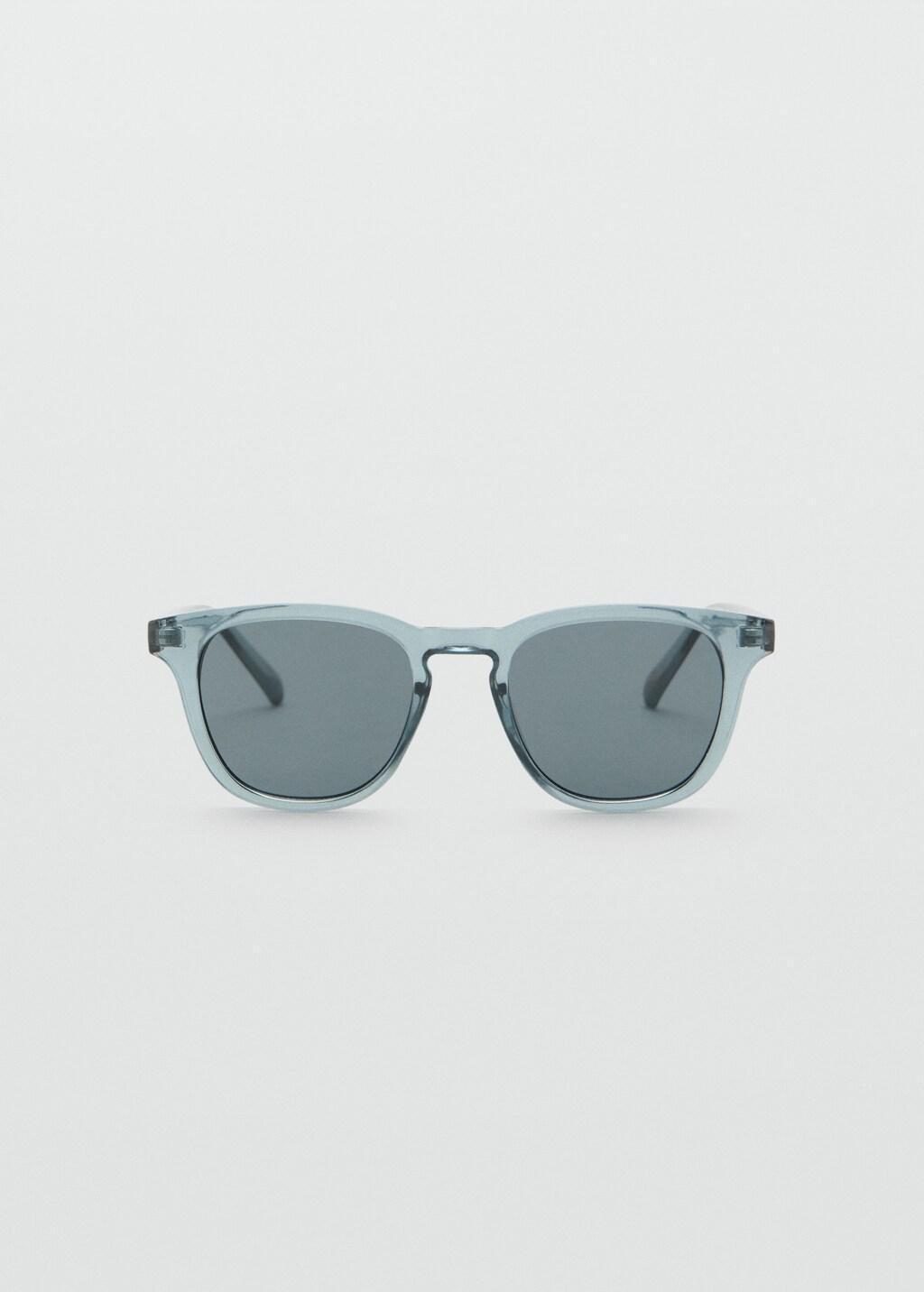 Grey Round-Framed Sunglasses, Grey, large image number 3