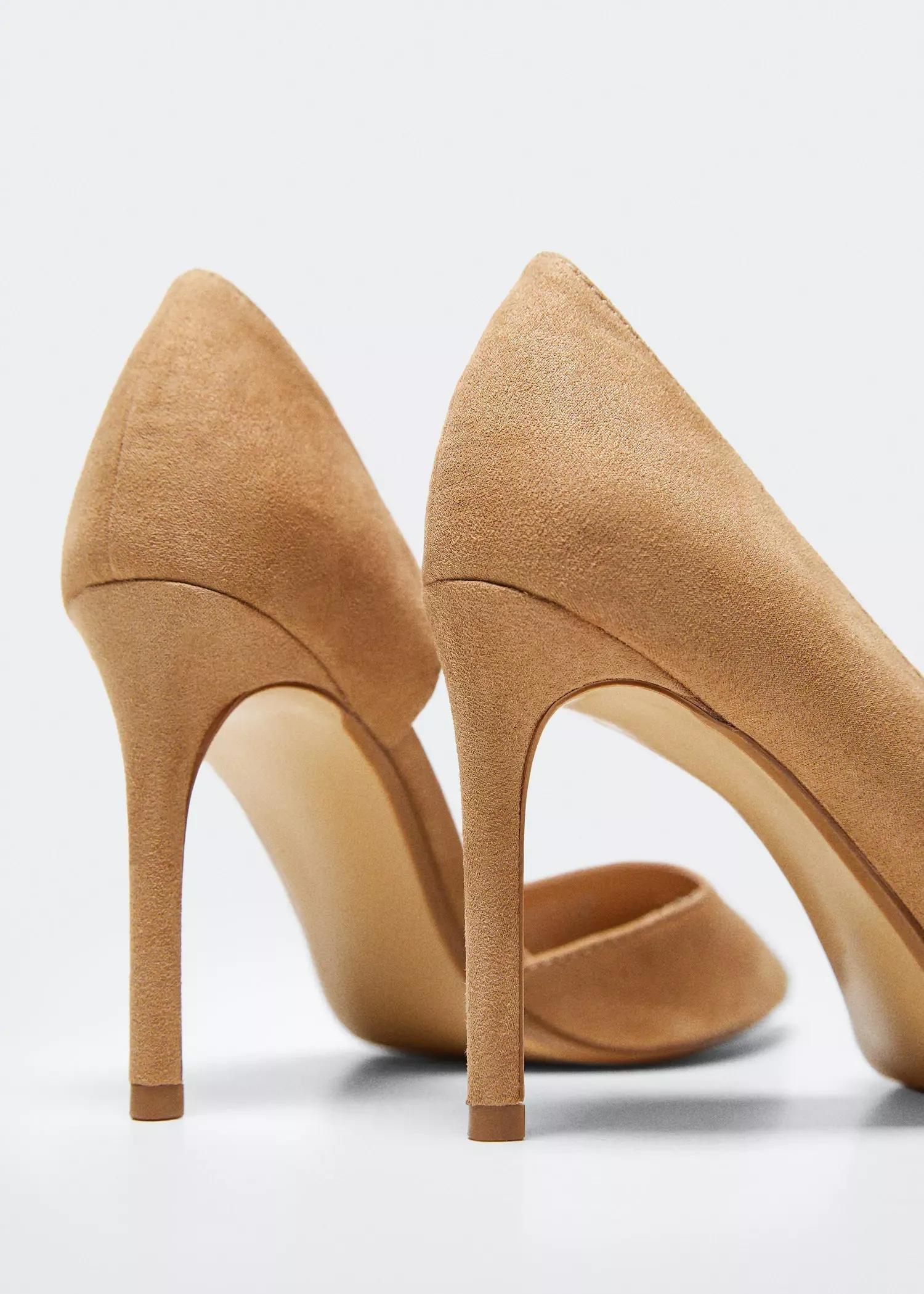 medium brown Asymmetric stiletto shoes, , large image number 1