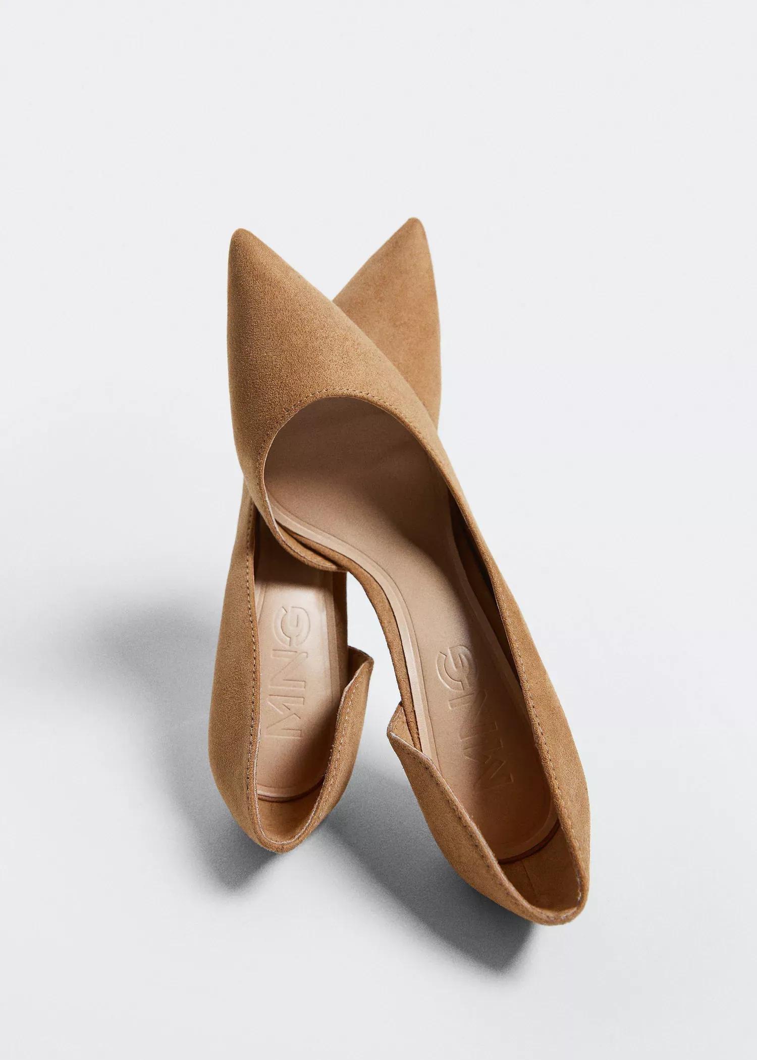 medium brown Asymmetric stiletto shoes, , large image number 2