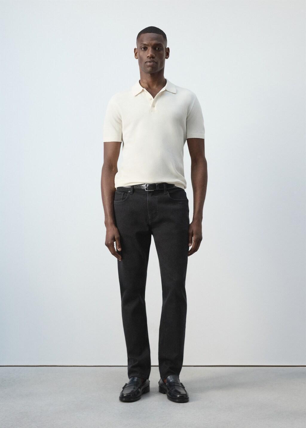 Grey Jan Slim-Fit Jeans, Open Grey, large image number 0