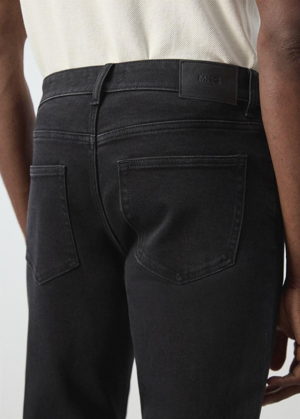 Grey Jan Slim-Fit Jeans, Open Grey, large image number 4