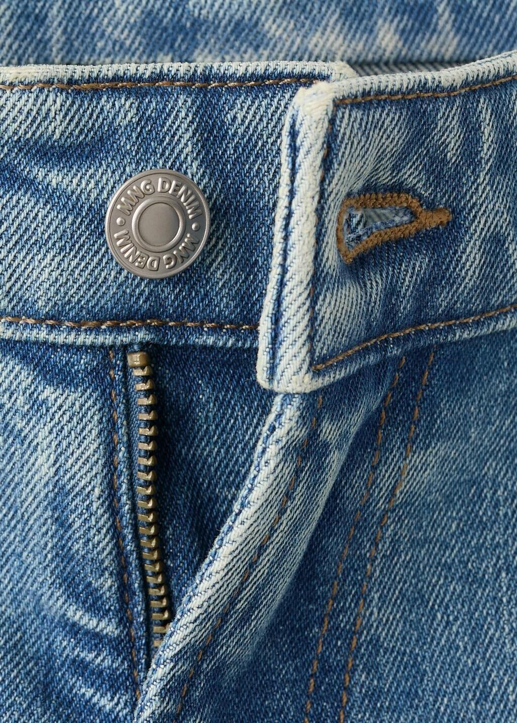 BLUE Ben cropped tapered-fit jeans, Open Blue, large image number 1