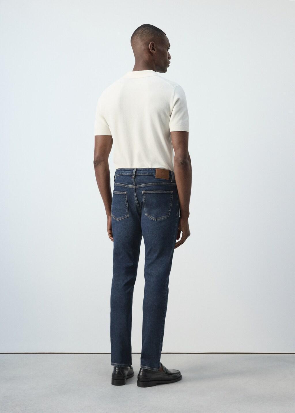 Blue Ben Cropped Tapered-Fit Jeans, Open Blue, medium
