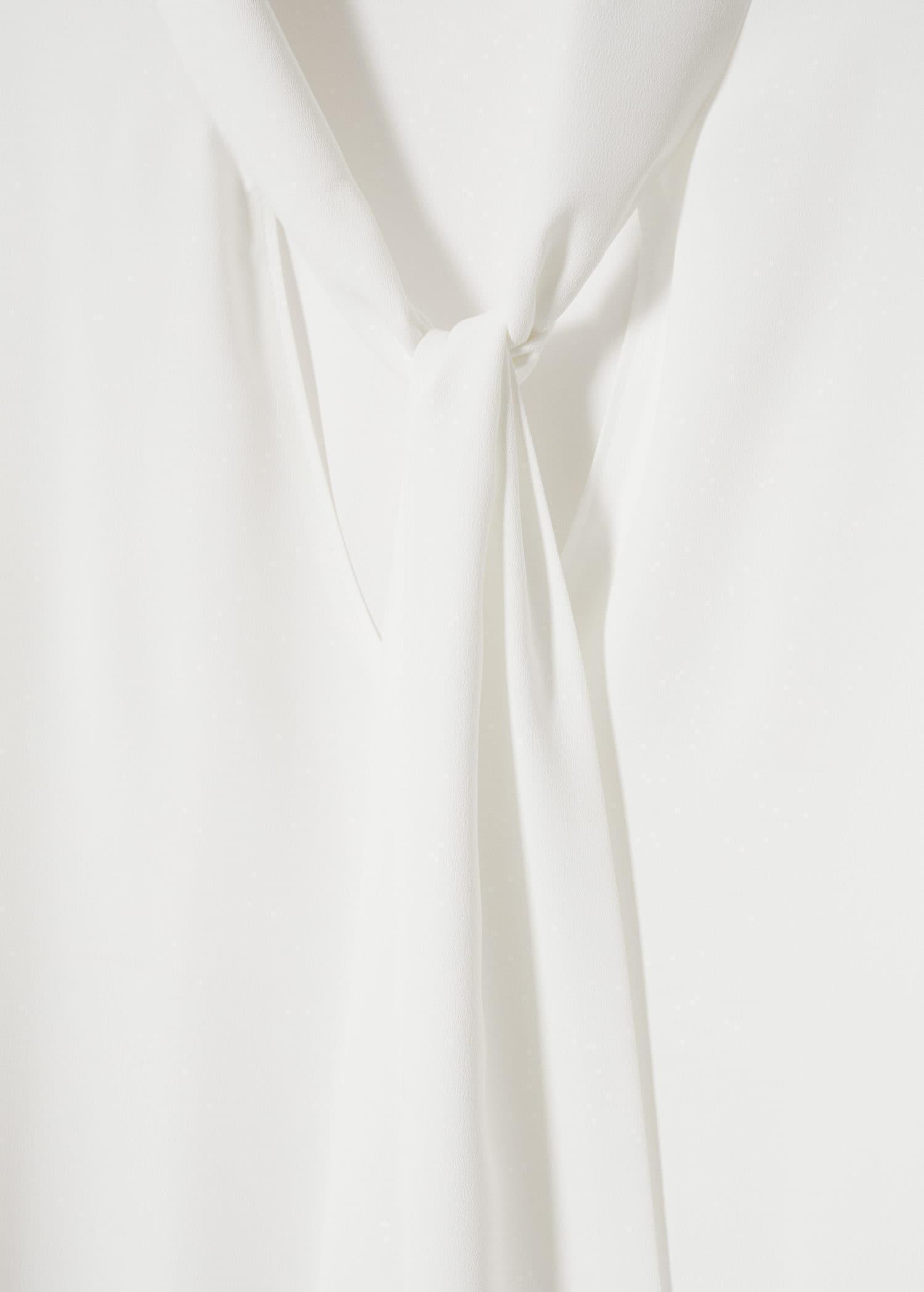 White Lace Flowy Blouse, , large image number 4