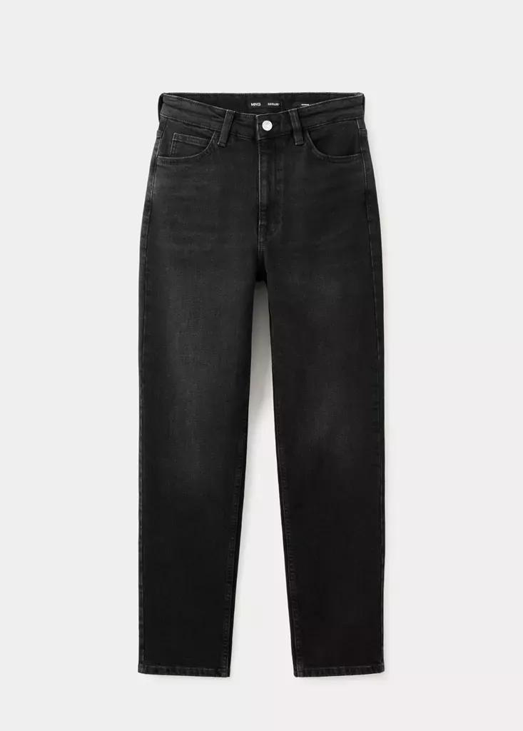 Black New Mom Comfort High-Rise Jeans, Open Grey, large image number 5