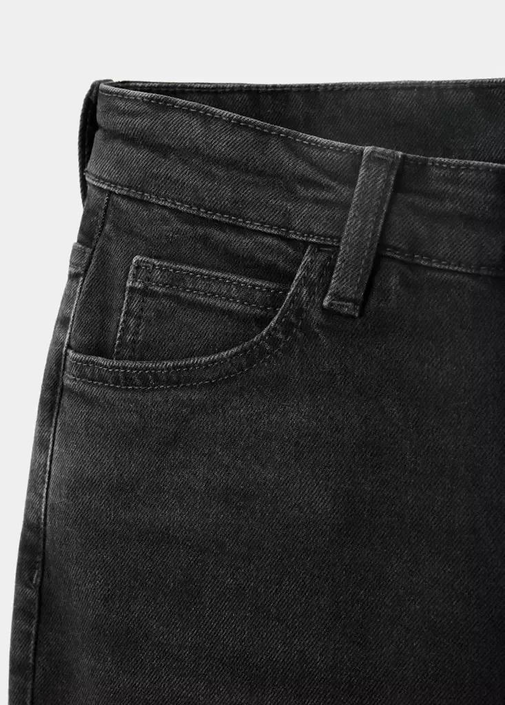 Black New Mom Comfort High-Rise Jeans, Open Grey, large image number 6