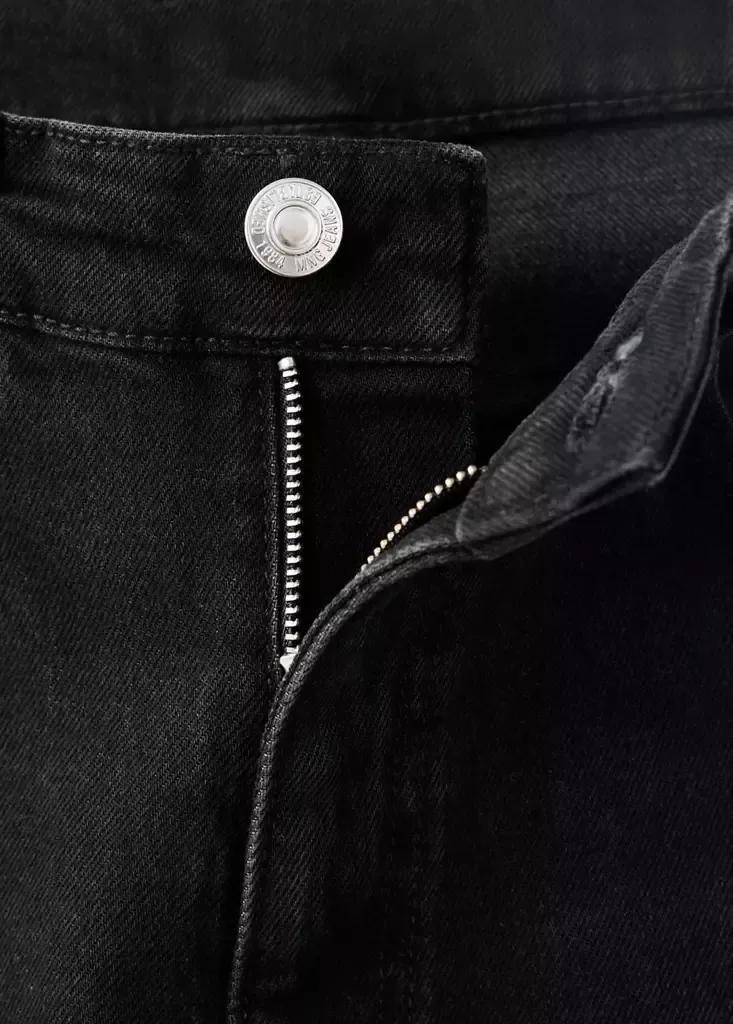 Black New Mom Comfort High-Rise Jeans, Open Grey, large image number 7