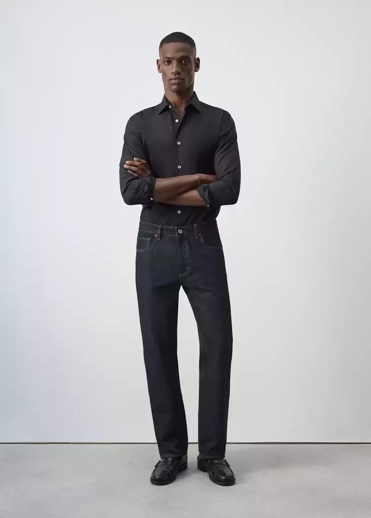 Blue Moby Relaxed Fit Wash Jeans, , medium