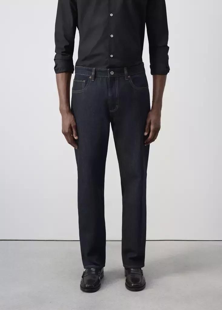 Blue Moby Relaxed Fit Wash Jeans, , large image number 1