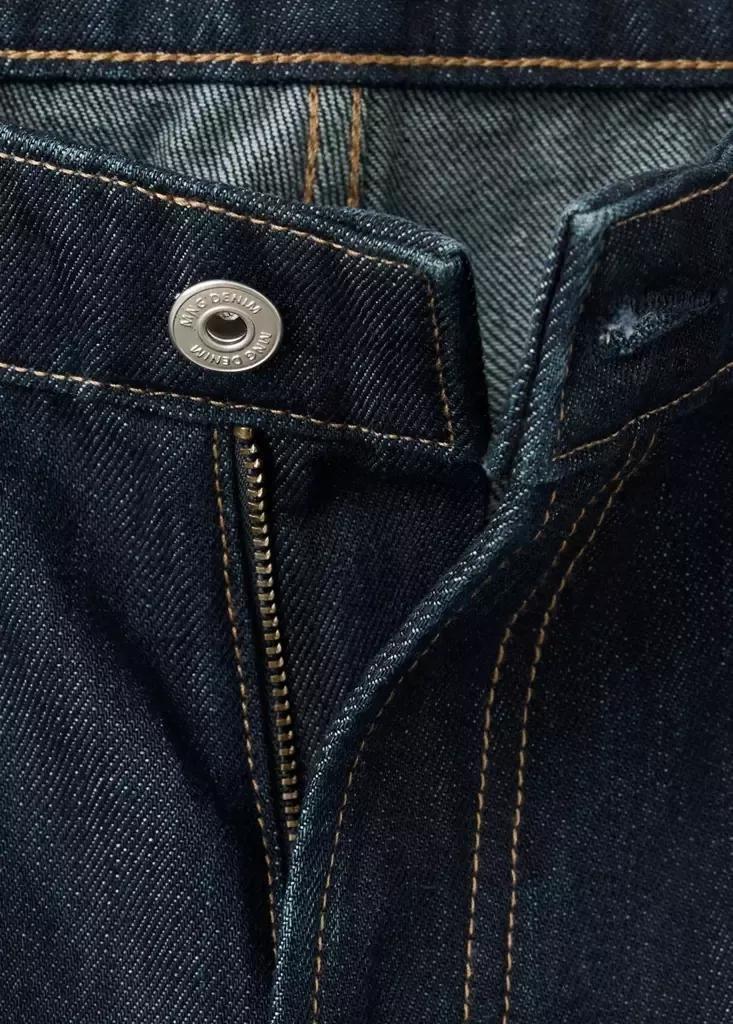 Blue Moby Relaxed Fit Wash Jeans, , large image number 8