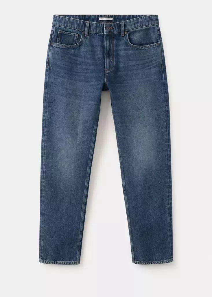 Blue Bob Regular-Fit Jeans, , large image number 6