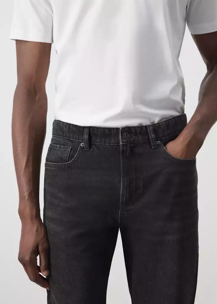 Black Denim Bob Regular-Fit Jeans, , large image number 3