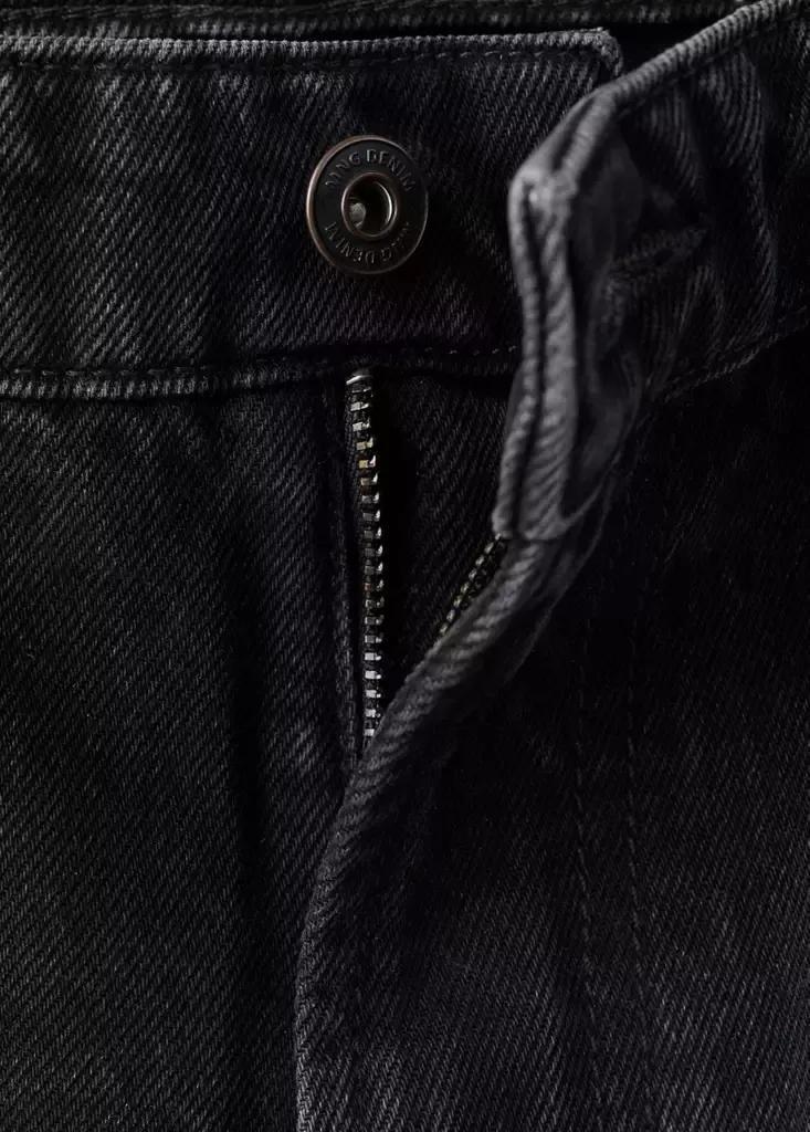 Black Denim Bob Regular-Fit Jeans, , large image number 8