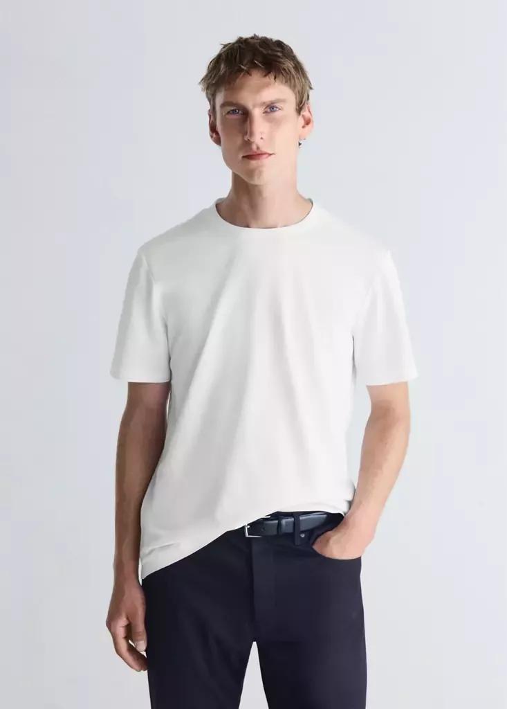 White Regular-Fit Thermolite T-Shirt, Natural White, medium