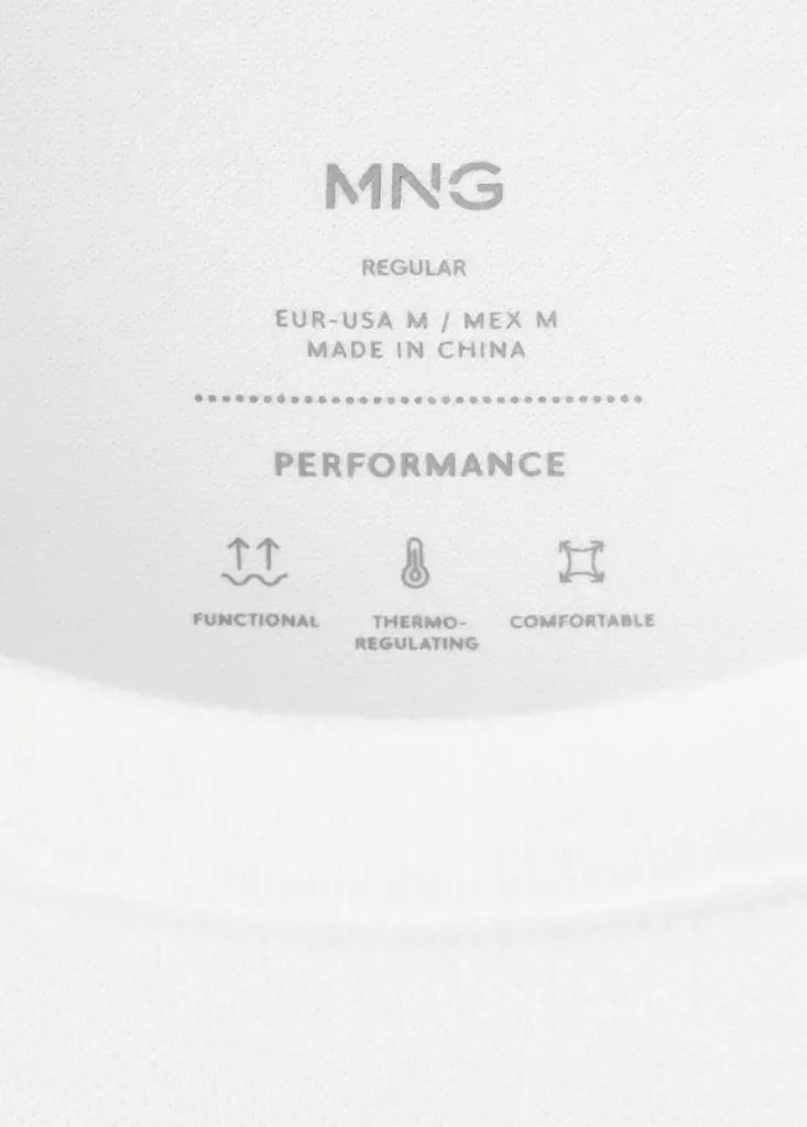 White Regular-Fit Thermolite T-Shirt, Natural White, large image number 7
