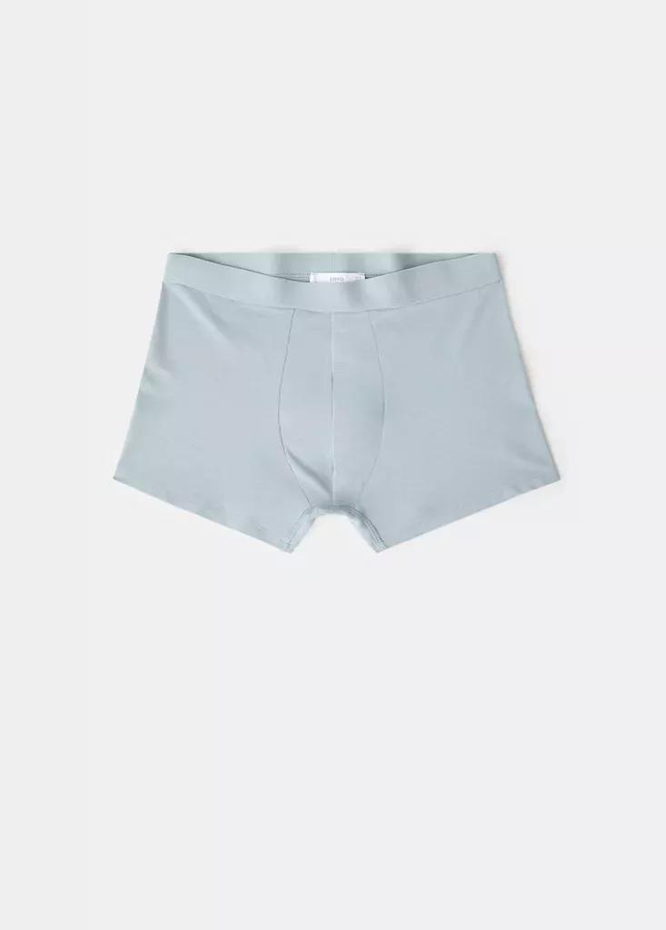 MEDIUM BLUE Pack of 3 cotton combination briefs, Medium Blue, large image number 6