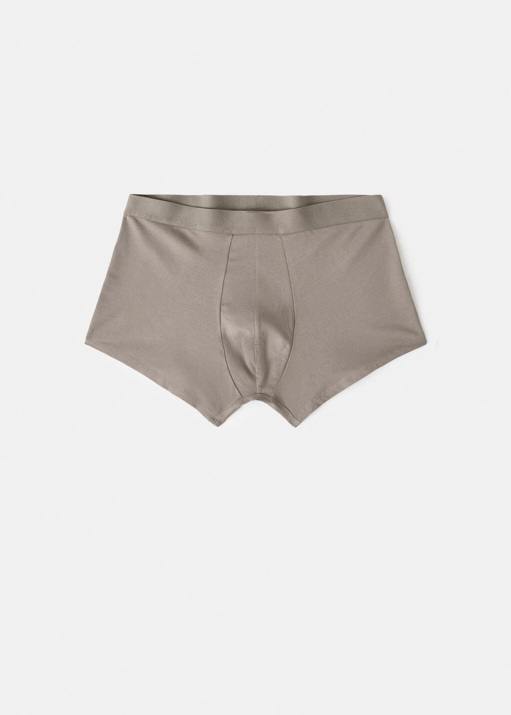 Brown Cotton Combination Briefs, Set Of 3, Brown, large image number 1