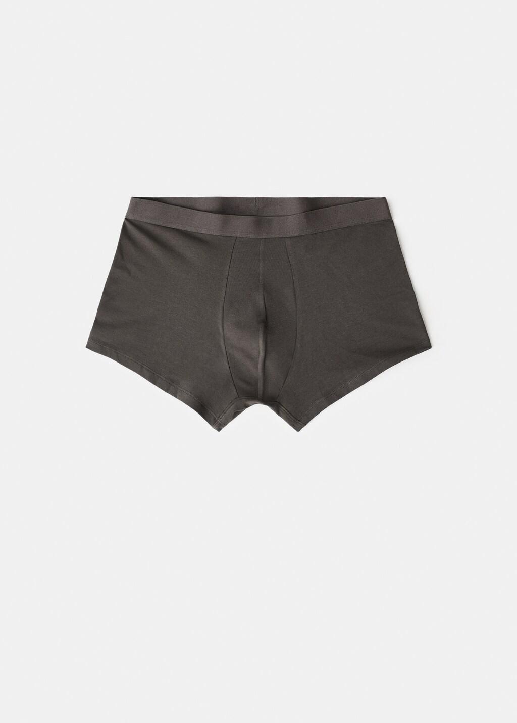 Brown Cotton Combination Briefs, Set Of 3, Brown, large image number 2