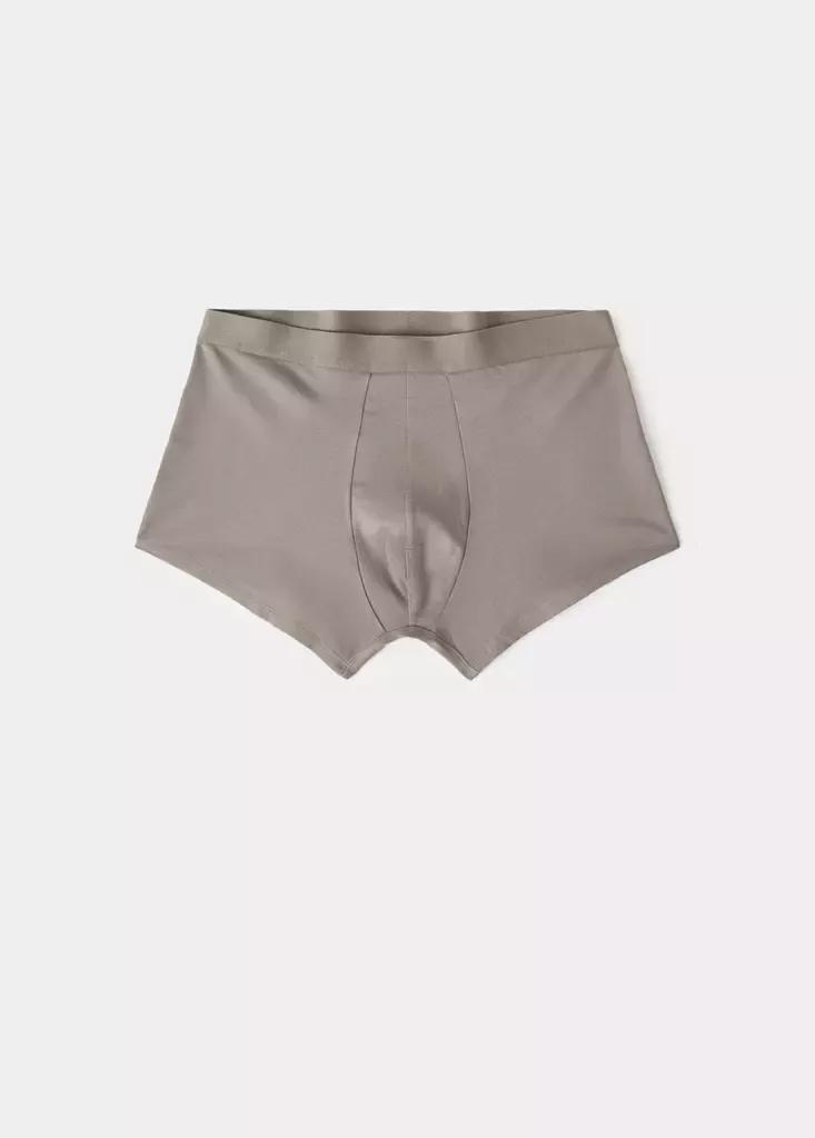 Brown Cotton Combination Briefs, Set Of 3, Brown, large image number 6