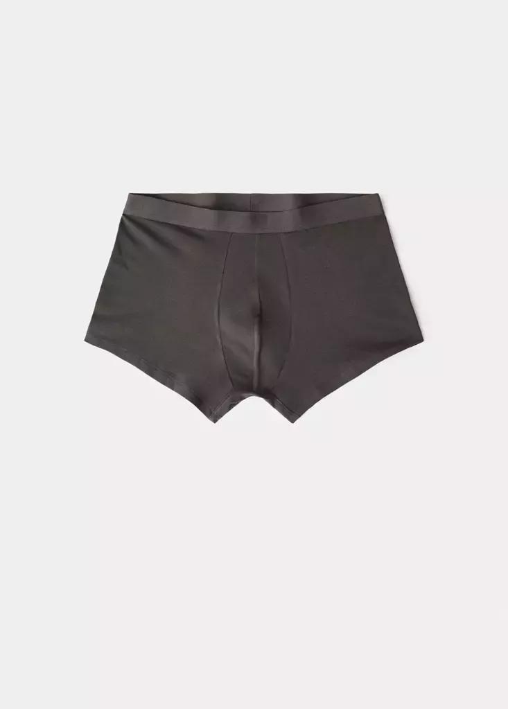 Brown Cotton Combination Briefs, Set Of 3, Brown, large image number 8