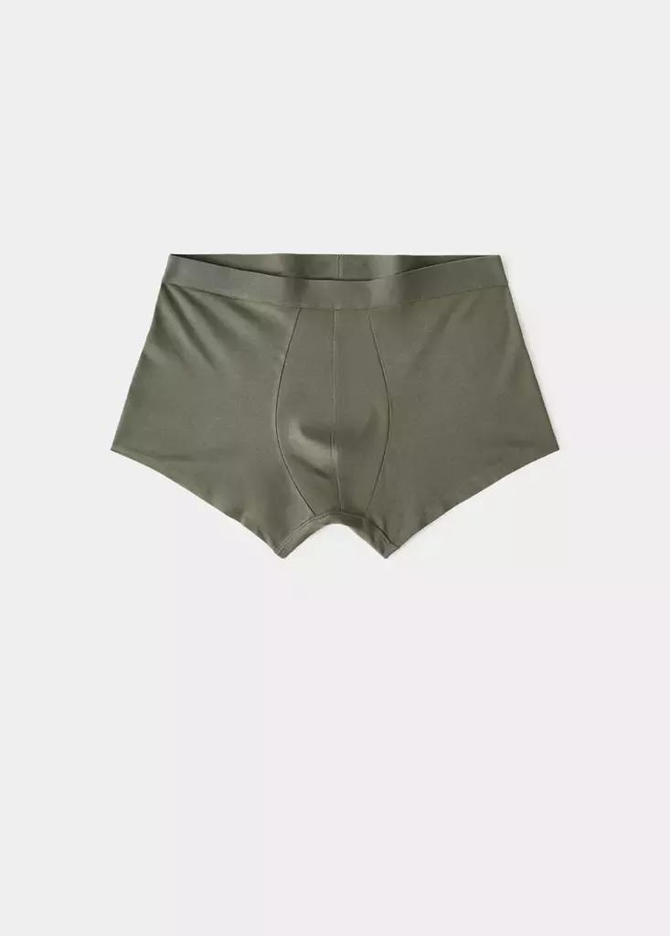Khaki Cotton Underpants, Set Of 3, Beige - Khaki, large image number 6