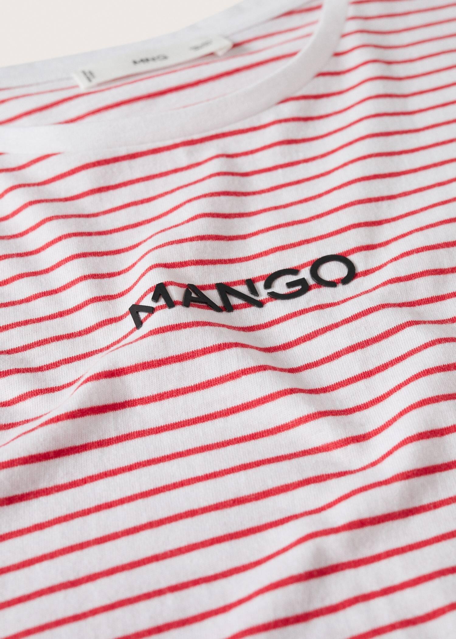 red Metallic logo T-shirt, , large image number 2