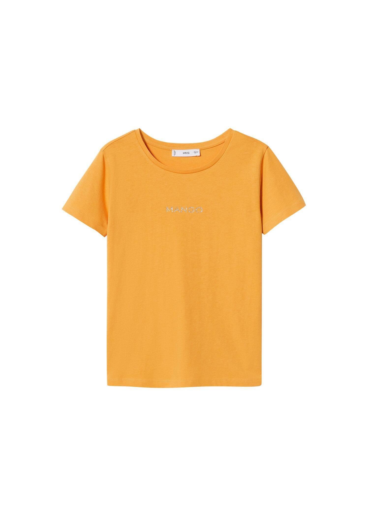  Yellow Metallic Logo T-Shirt, , large image number 1