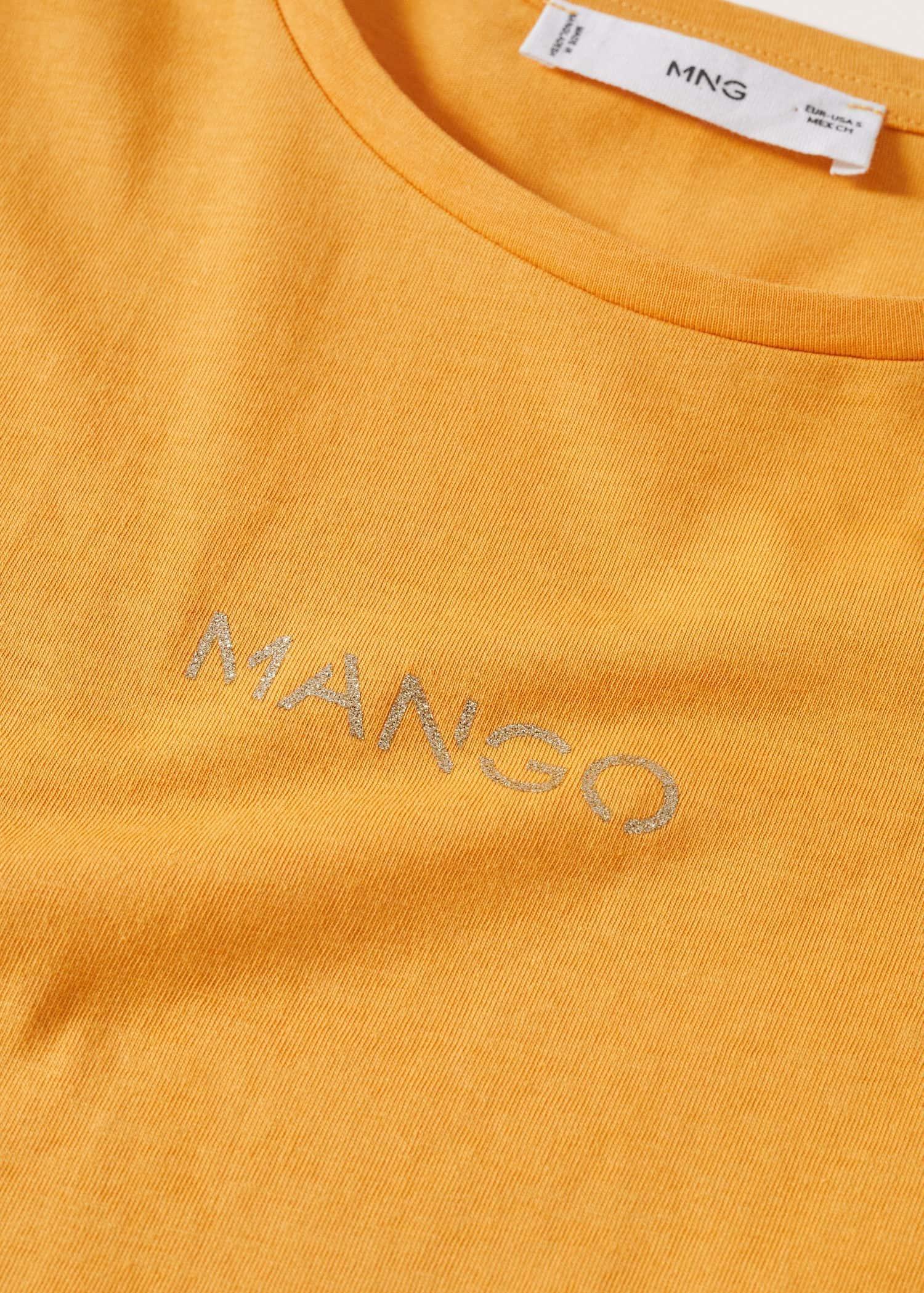  Yellow Metallic Logo T-Shirt, , large image number 2