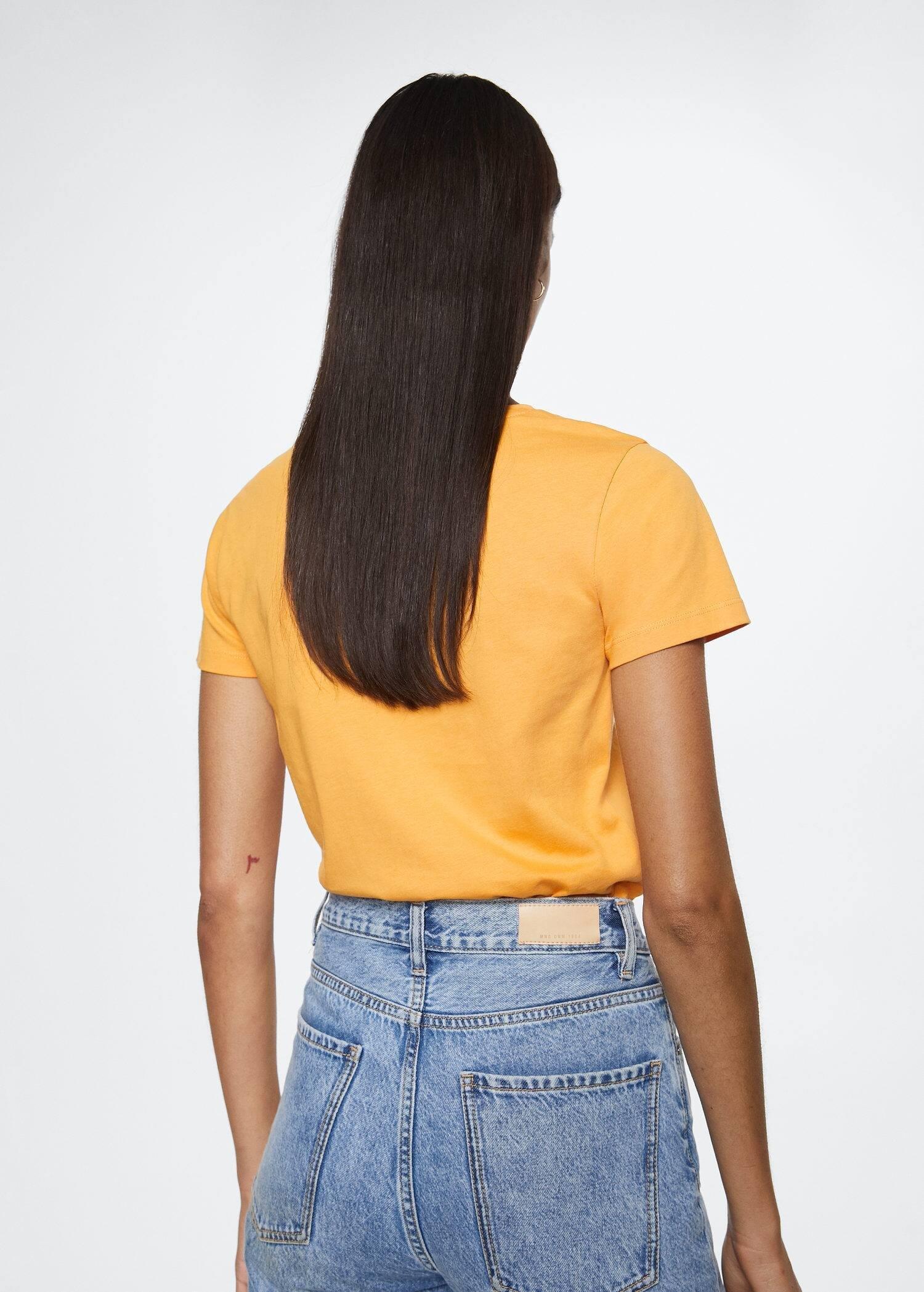  Yellow Metallic Logo T-Shirt, , large image number 3