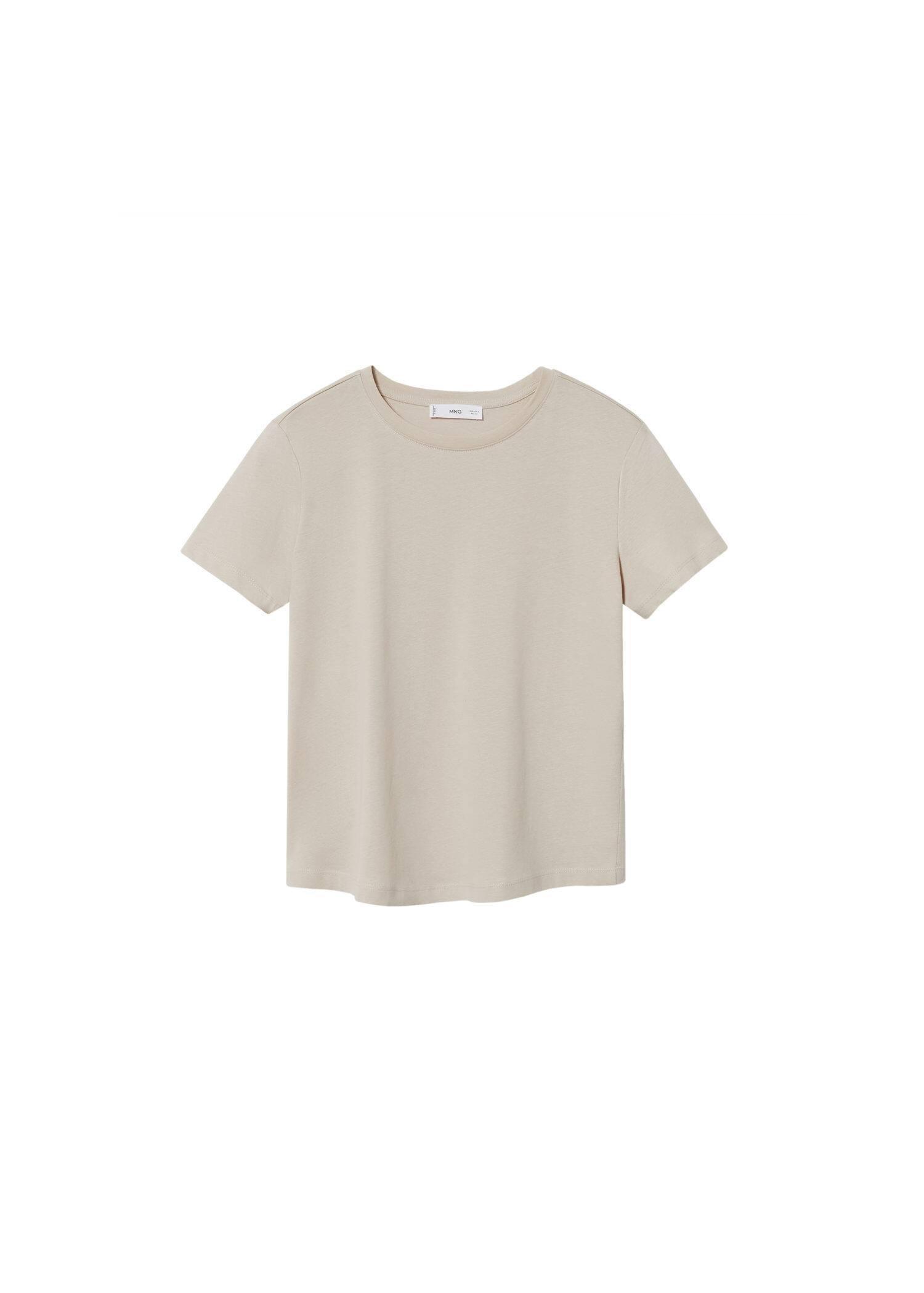 Lt Pastel Grey 100% Cotton T-Shirt, , large image number 6