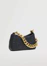 Mango - black Quilted chain bag