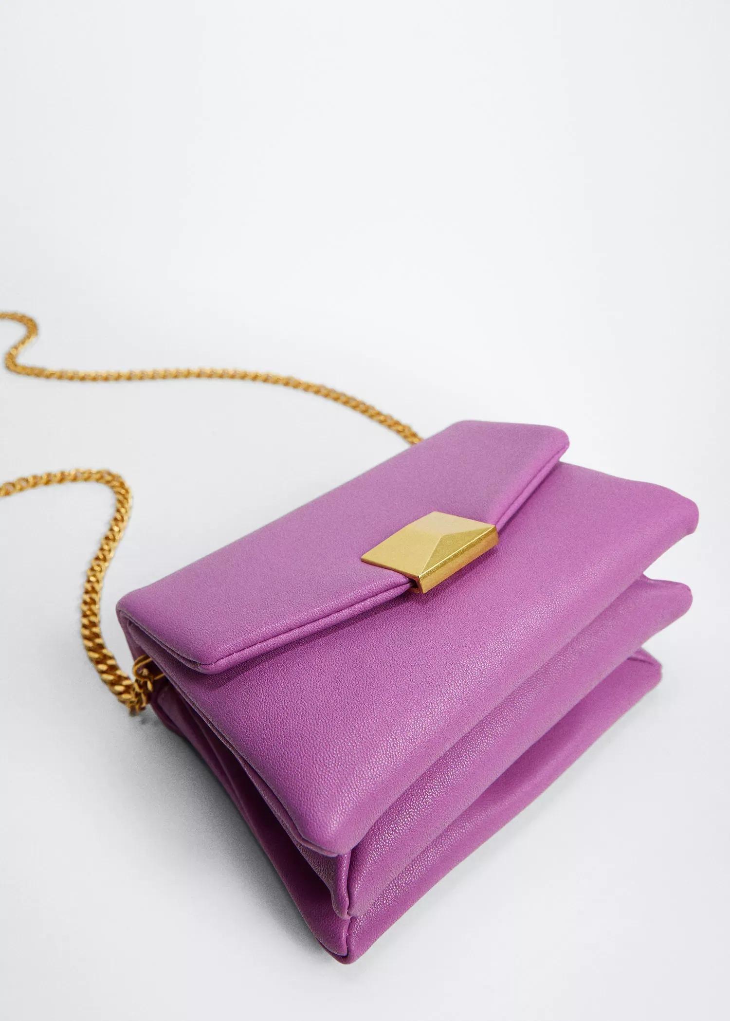 purple Flap chain bag, , large image number 1