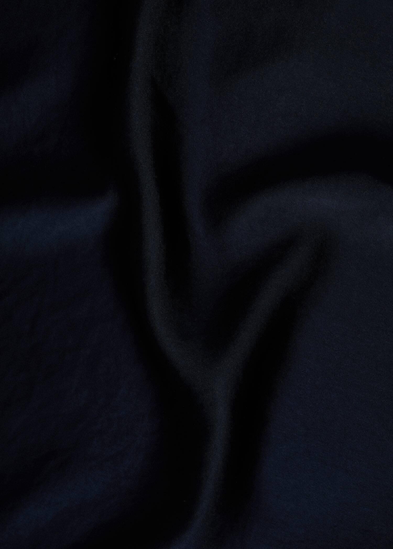 navy Satin mini skirt, , large image number 5