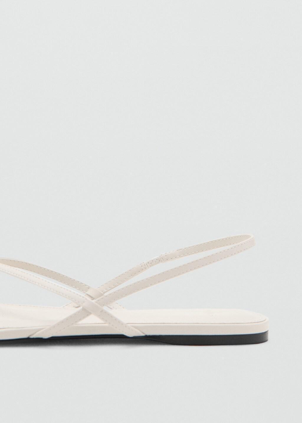 Beige Criss-Cross Straps Sandals, Light Beige, large image number 2