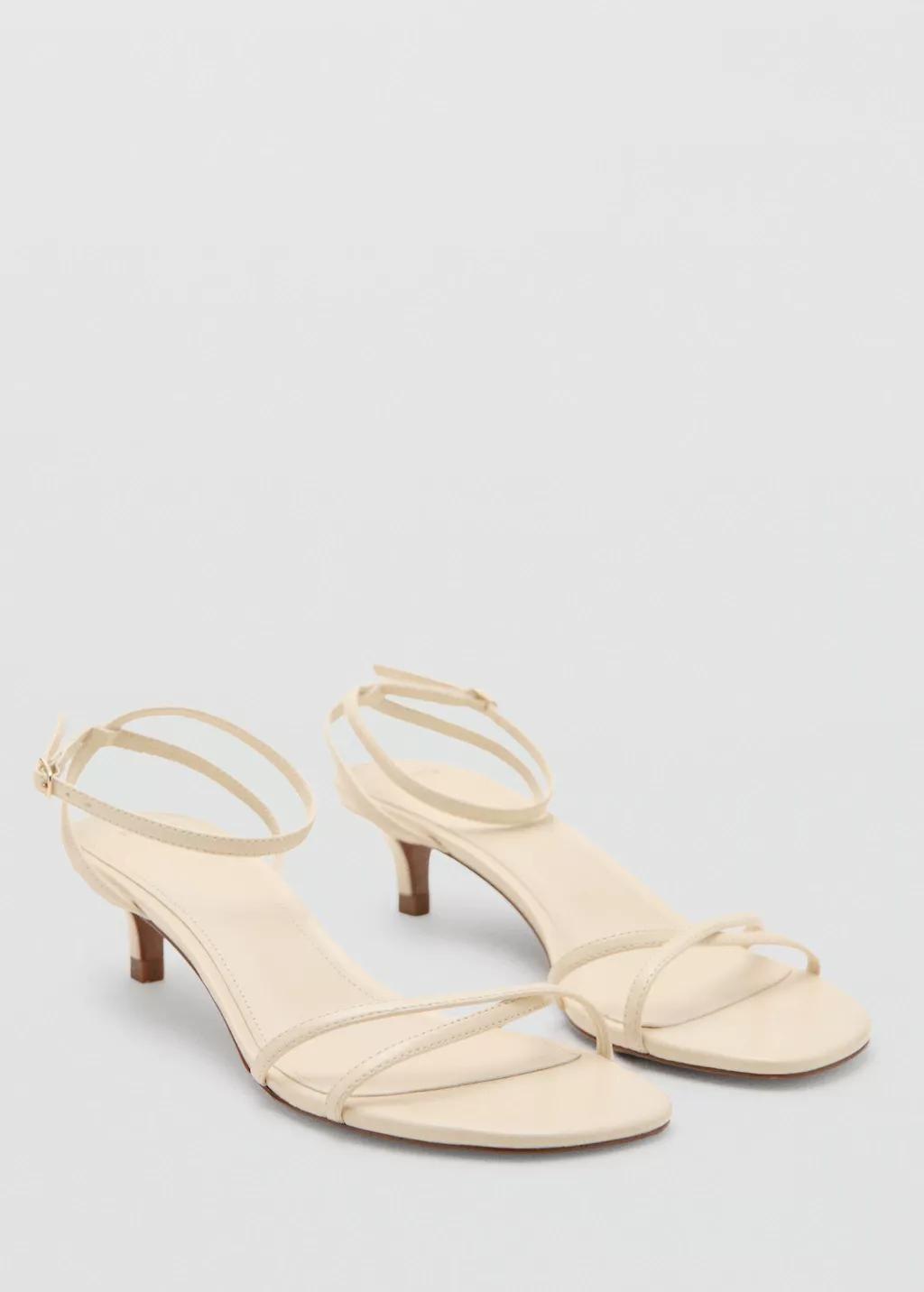 Yellow Criss-Cross Straps Sandals, Yellow, large image number 0