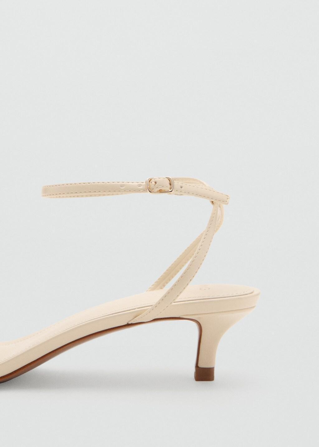 Yellow Criss-Cross Straps Sandals, Yellow, large image number 1