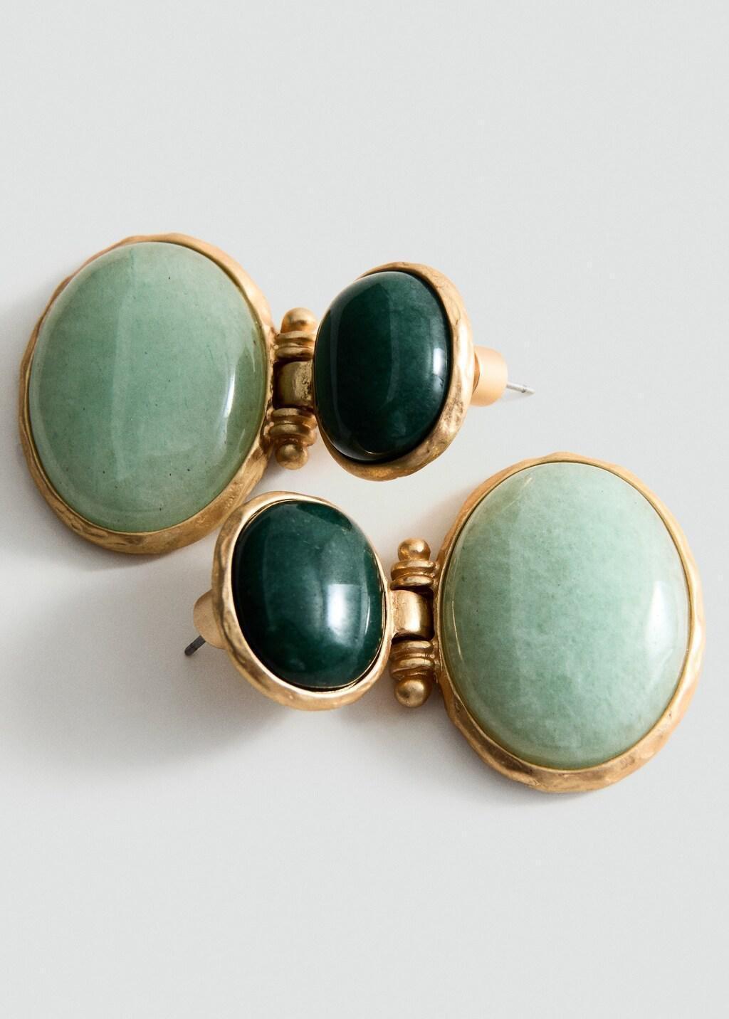 EARRINGS JOEL, Gold, large image number 1