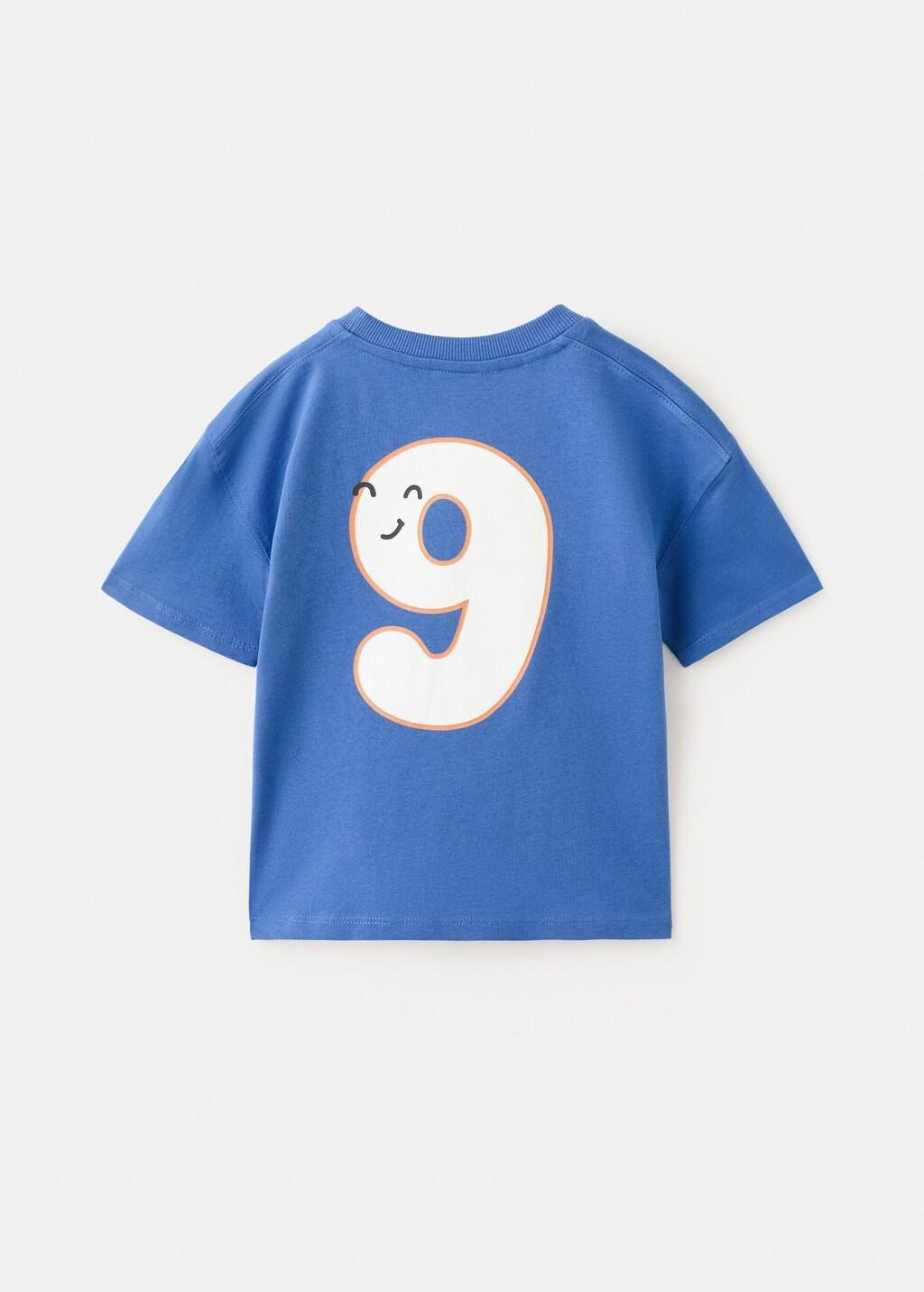 Blue Football Shirt With Pocket Detail, Baby Boy, Medium Blue, large image number 2