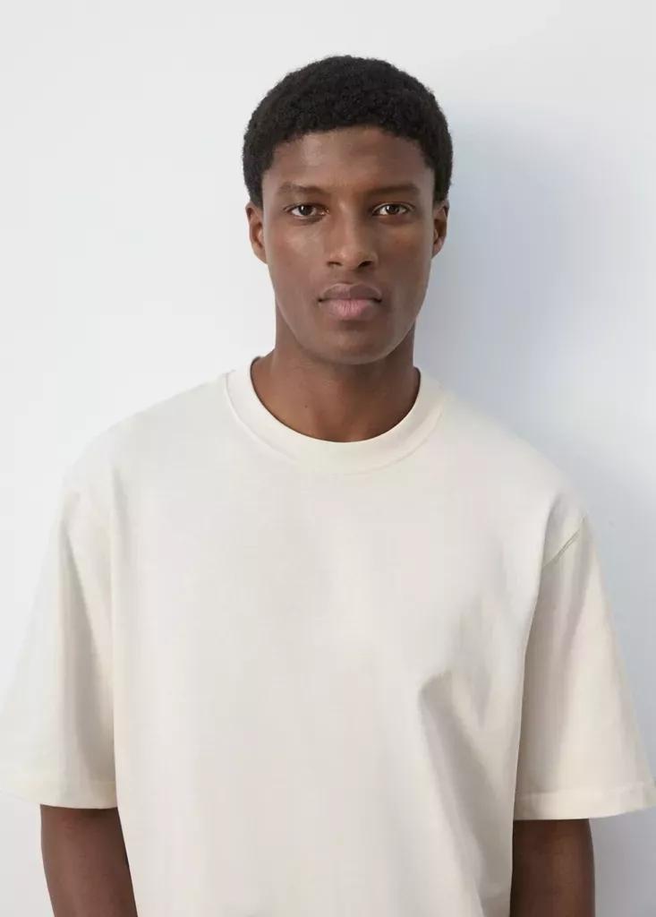 Relaxed Fit T-Shirt 260Gsm, Light Beige, large image number 3