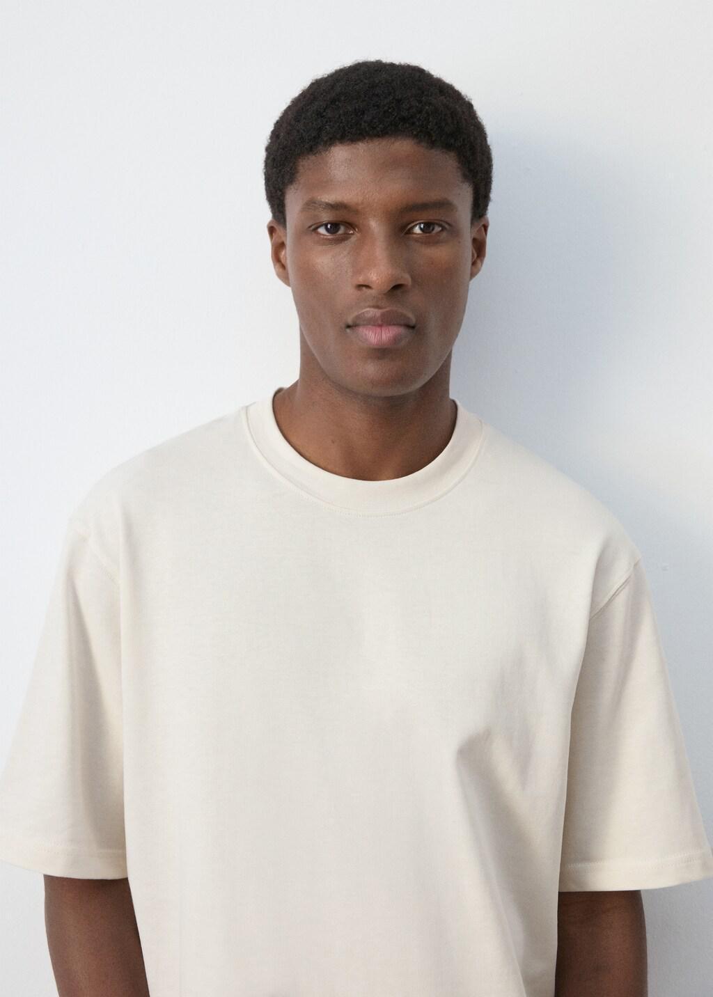 Relaxed Fit T-Shirt 260Gsm, Light Beige, large image number 4