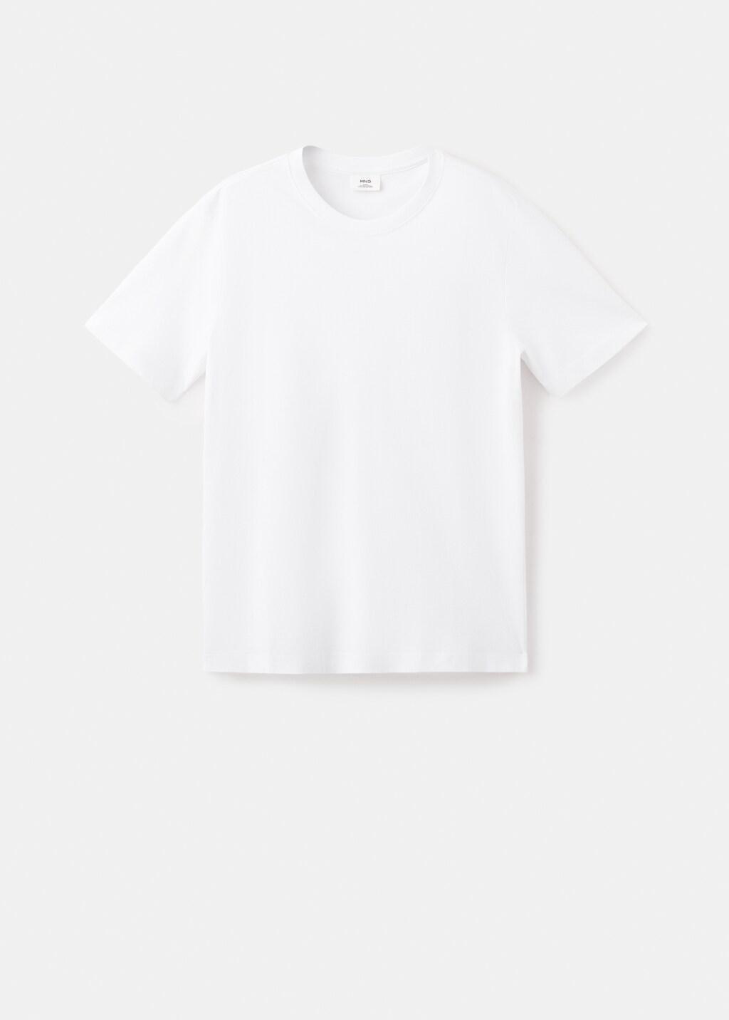 White Slim Fit T-Shirt 180Gsm, White, large image number 7