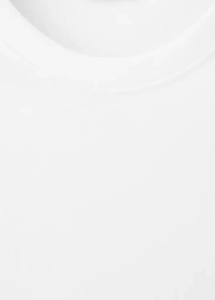 White Slim Fit T-Shirt 180Gsm, White, large image number 9